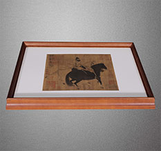 南开书画装裱配框服务案例